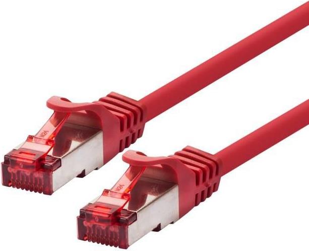 LOGON PROFESSIONAL TCR66SS003R Netzwerkkabel Rot 0,3 m Cat6 S/FTP (S-STP) (TCR66SS003R)