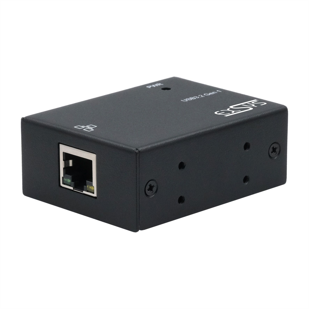 Exsys EX-13021HMV USB 3.0 Type-B auf Ethernet Adapter 1 Gbit/s mit DIN-Rail Kit