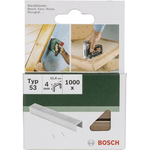 Bosch 2609255857. Produkttyp: Zusammengestellte Heftklammern. Menge pro Packung: 1000 Stück(e) (2609255857)