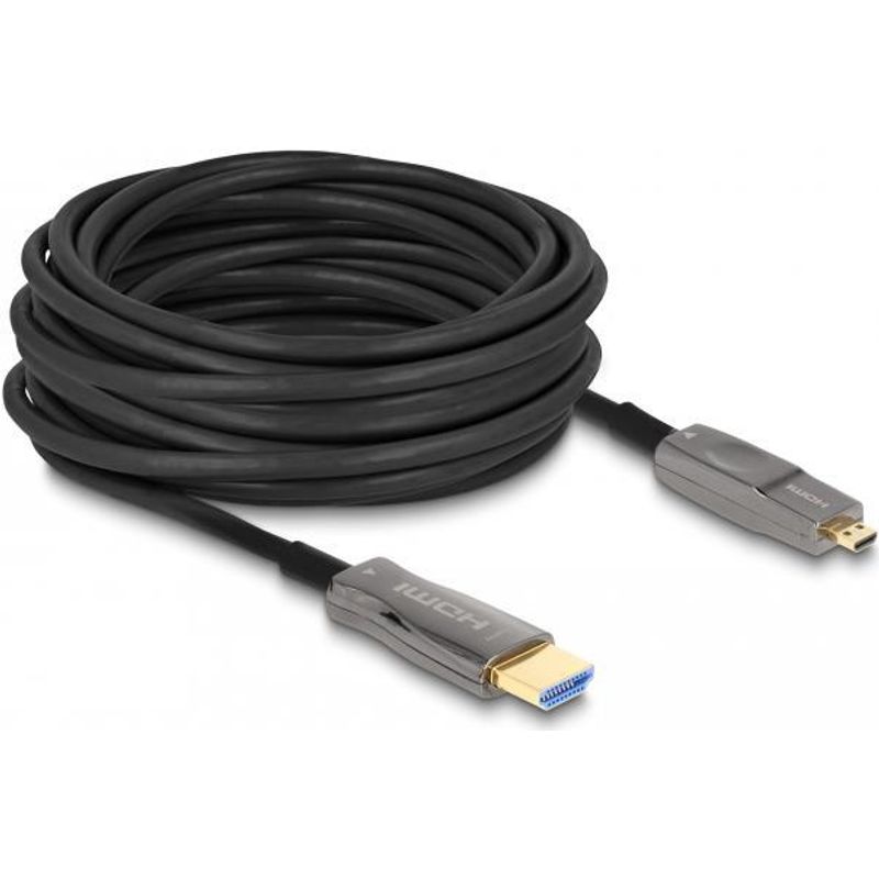 Delock High Speed HDMI-Kabel 19 pin micro HDMI Type D männlich zu  