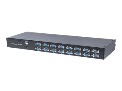 Intellinet Modular 16-Port VGA KVM Switch Schwarz