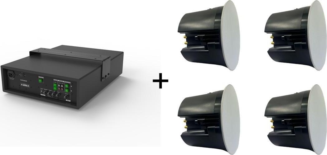 Vivolink Audiopack Subwoofer + 4 x Pro (AUDIOPACK-IC4)