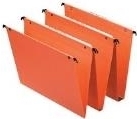 Esselte Dossiers suspendus, orange, carton 220g/m2 (21631)