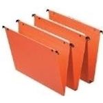 Esselte Dossiers suspendus, orange, carton 220g/m2 (21631)
