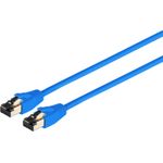 S/CONN maximum connectivity Netzwerkkabel-Patchkabel cat. 8.1 F/FTP PIMF LSZH blau 10,0m (08-41071)