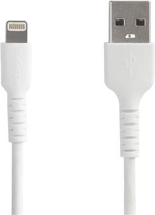 StarTech.com 6.6 ft 2m USB to Lightning Cable (RUSBLTMM2M)