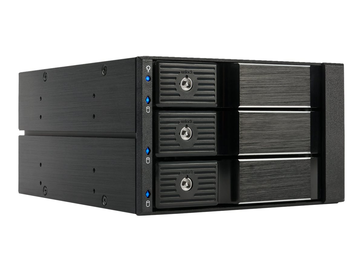 FANTEC BP-SA2131 3x 3.5" SAS/SATA Backplane Schwarz