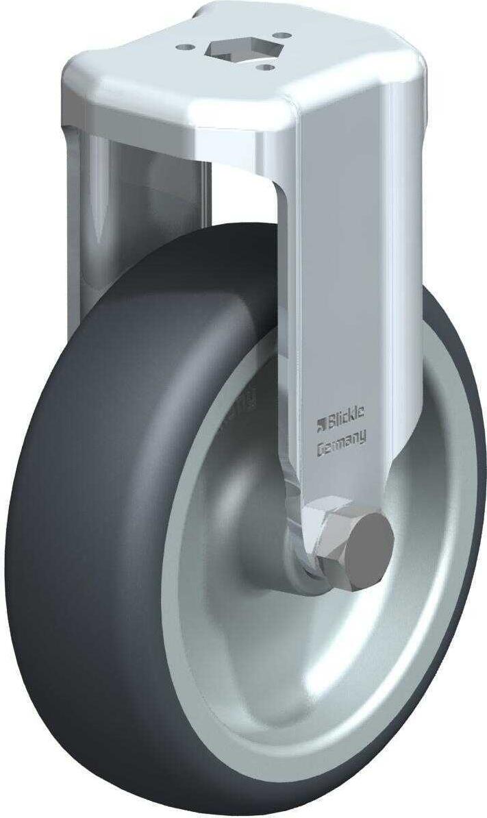 Blickle Bockrolle mit 13 mm Rückenloch (BKRA-TPA 101G)