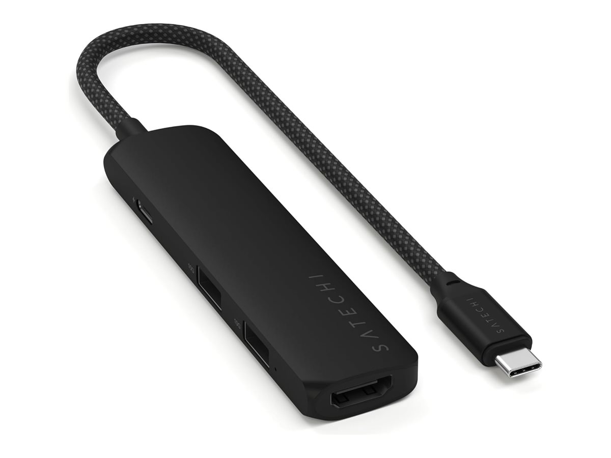 Satechi 4-in-1 Dockingstation ST-P4SK HDMI Schwarz