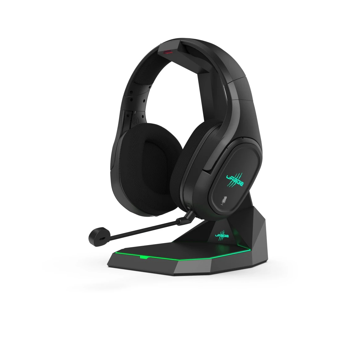 uRage SoundZ 920 Wireless Gaming Headset mit Ladestation Schwarz