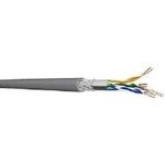 DRAKA Kabel Cat5e S/FTP 100m massiv AWG24 Massivdraht UC300 HS24 FRNC-Mantel (21.05.4021)