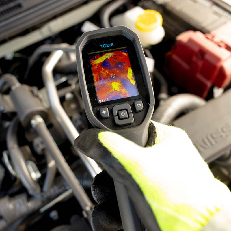 FLIR TG268 Infrarot-Thermometer -25 bis +400°C Schwarz