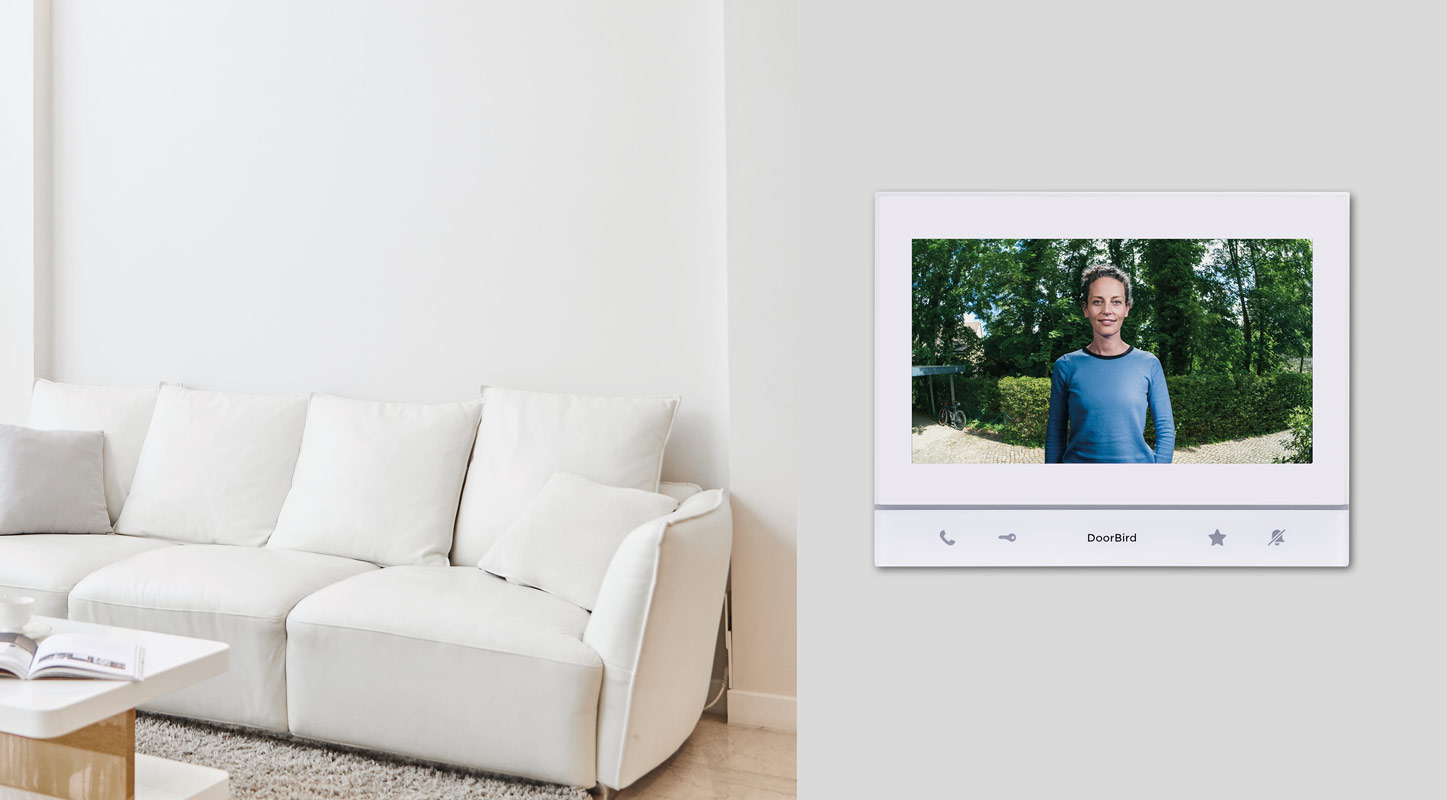 DoorBird A1103 7" IPS Video-Zugangssystem Polar White