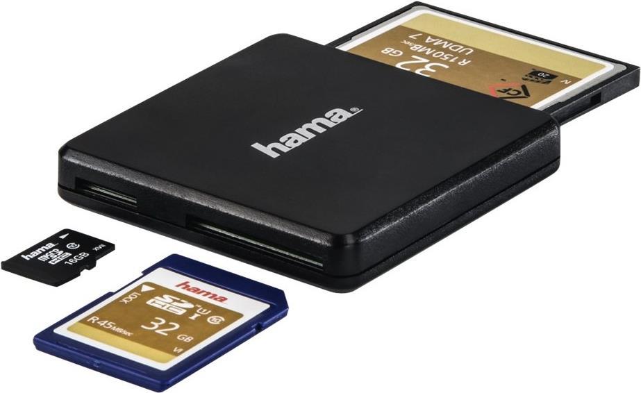 Hama USB 3.0 Multi-Card Reader Schwarz