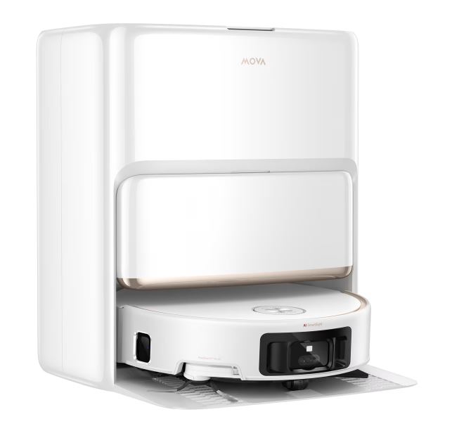 Mova Z60 Ultra Roller Complete Saug-Wisch-Roboter Weiß 28.000 Pa mit Reinigungsstation