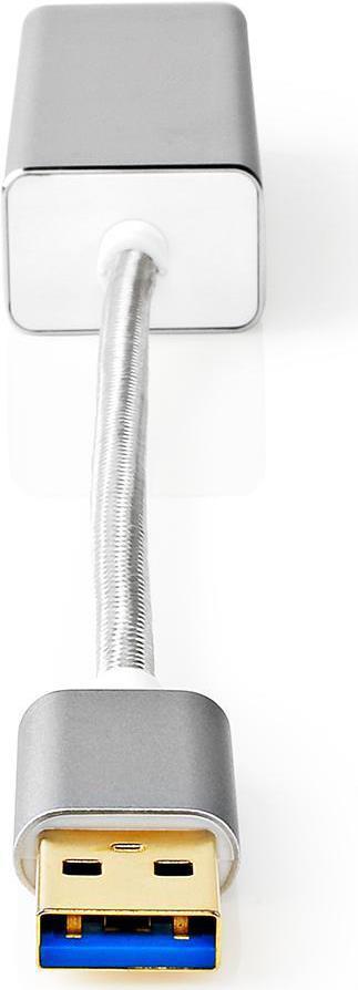 Nedis CCTB61950AL02. Übertragungstechnik: Verkabelt, Hostschnittstelle: USB, Schnittstelle: Ethernet. Maximale Datenübertragungsrate: 1000 Mbit/s. USB. Produktfarbe: Weiß (CCTB61950AL02)