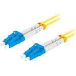 Lanberg Fiber Patchk. SM LC/UPC-LC/UPC DUPLEX G657A1 (FO-LULU-SD11-0010-YE)