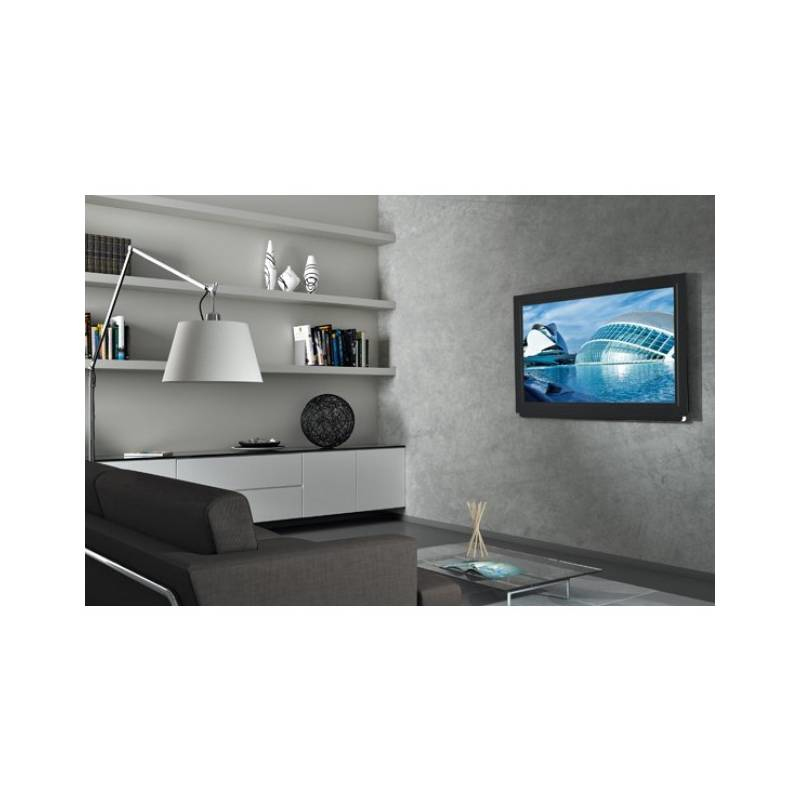 Techly ICA-PLB-162MW Wandhalterung 23"-55" Slim Fix 45 kg Weiß