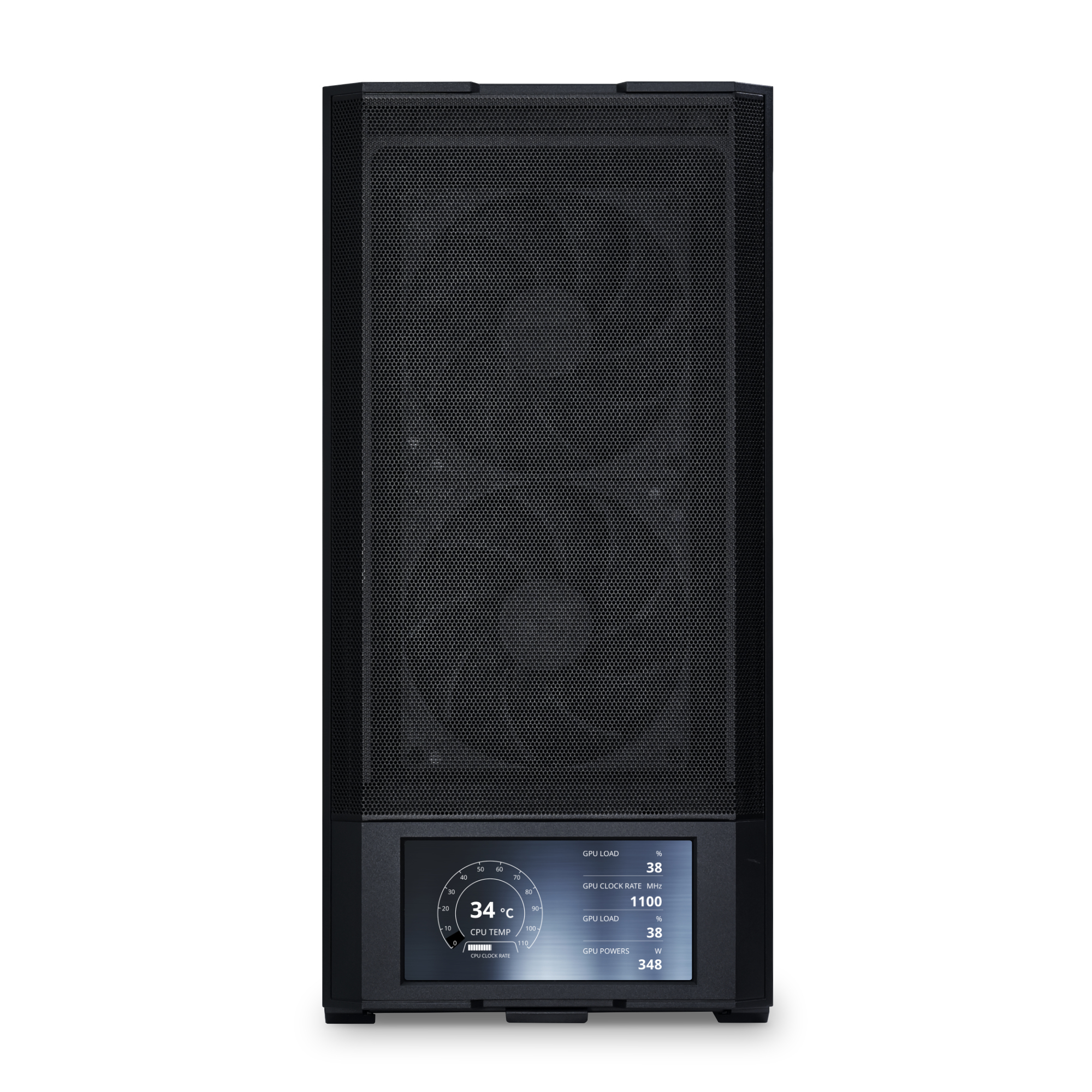 Lian Li LANCOOL 207 Digital Midi-Tower PC-Gehäuse ATX Tempered Glass Schwarz