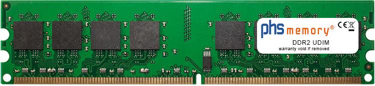 PHS-memory 4GB RAM Speicher kompatibel mit ASRock N68-GS DDR2 UDIMM 800MHz PC2-6400U (SP566455)