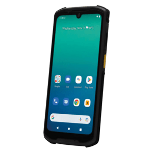 Newland MT9557 Kambur Pro III, 2D, GPS, Kamera, Front-Kamera, hot-swap, USB-C, WLAN, eSIM, 5G, NFC, Android, Kit, GMS Mobiles Datenerfassungsgerät, 2D, Imager (CM60E), Bildschirmdiagonale: 15,2 cm (6''), GPS, Fingerprint Leser, Kamera (13 MP), Front-Kamera (8 MP), hot swappable, Anschluß: USB-C, WLAN (802.11ax), eSIM, 5G, NFC, RAM: 6GB, Flash: 64 GB, Android (15), inkl.: Kabel (USB-C), USB-Aufladegerät, EU, UK, Google Mobile Services, NDevor, Akku, 6000 mAh, Handschlaufe, Schutzfolie, Schutzart: IP67 (NLS-MT9557-W5)