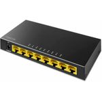 LogiLink Desktop Gigabit Ethernet Switch, 8-Port, schwarz Interface: 8x 10/100/1000 MBit/Sek. RJ45-Ports (NS0117)