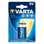 Varta High Energy - Batterie 9V Alkalisch 550 mAh