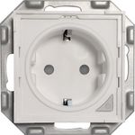 PowerRay WiFi Smart Socket PR-SSO-01, Steckdose ohne Rahmen mit 5,5 x 5,5 cm Adapter, weiß, OVP (PR-SSO-01)