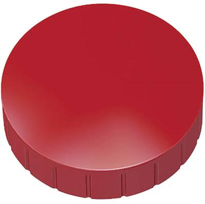 Maul Magnet MAULsolid (Ø x H) 38 mm x 15.5 mm rund Rot 10 St. 6163925 (6163925)