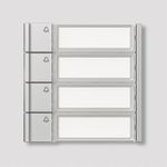 Siedle Ruftaste TM 700-4-0 SM silber-metallic (210011975-00)