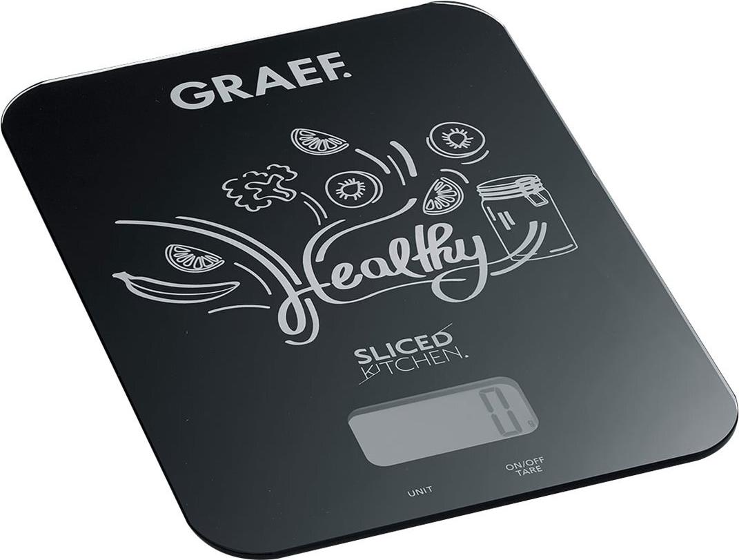 Graef KS202EU DeliKitchen Küchenwaage schwarz (KS202EU)