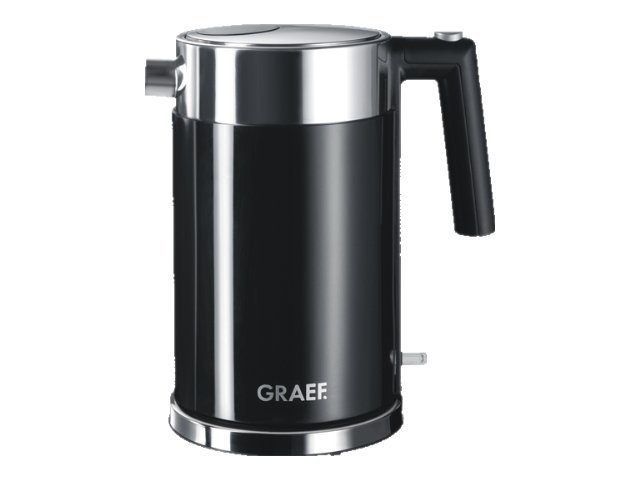 Graef WK 62 Wasserkocher 1,5 L 2.150 W Schwarz-Edelstahl