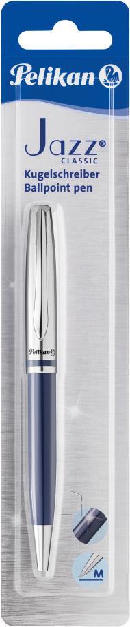 Pelikan Jazz Classic Blau Clip-on retractable ballpoint pen Medium 1 Stück(e) (807104)