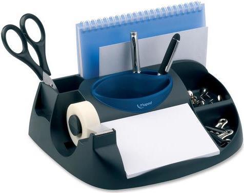 Maped Maxi Office Schreibtisch-Organizer Schwarz, Blau