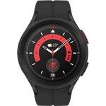 Samsung Galaxy Watch5 Pro - 45 mm - Black Titanium - intelligente Uhr mit Sportband - Anzeige 3,46 cm (1.4") - 16GB - NFC, Wi-Fi, Bluetooth - 46,5 g (SM-R920NZKAEUE)