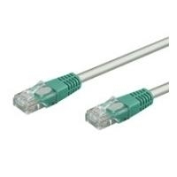 Wentronic Goobay CAT 5e Crossover-Patchkabel, U/UTP, Grau, Grün, Grau-Grün, 0.25 m - CCA Kupfergemisch (68609)