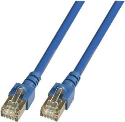 EFB-Elektronik RJ45 Patchkabel Cat.5e SF/UTP PVC CCA blau 0,5m Hersteller: EFB Elektronik (K5459.0,5)