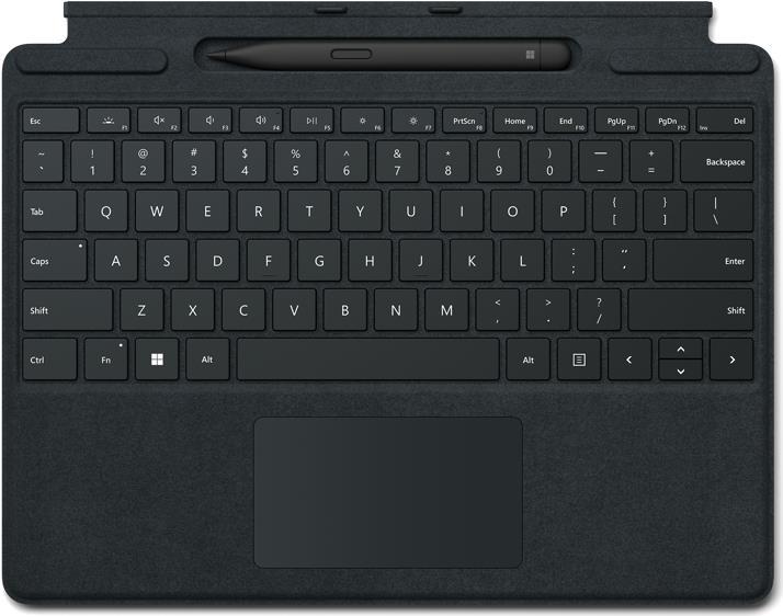 Microsoft Surface Pro Signature Keyboard mit Fingerabdruckleser (8XG-00007)