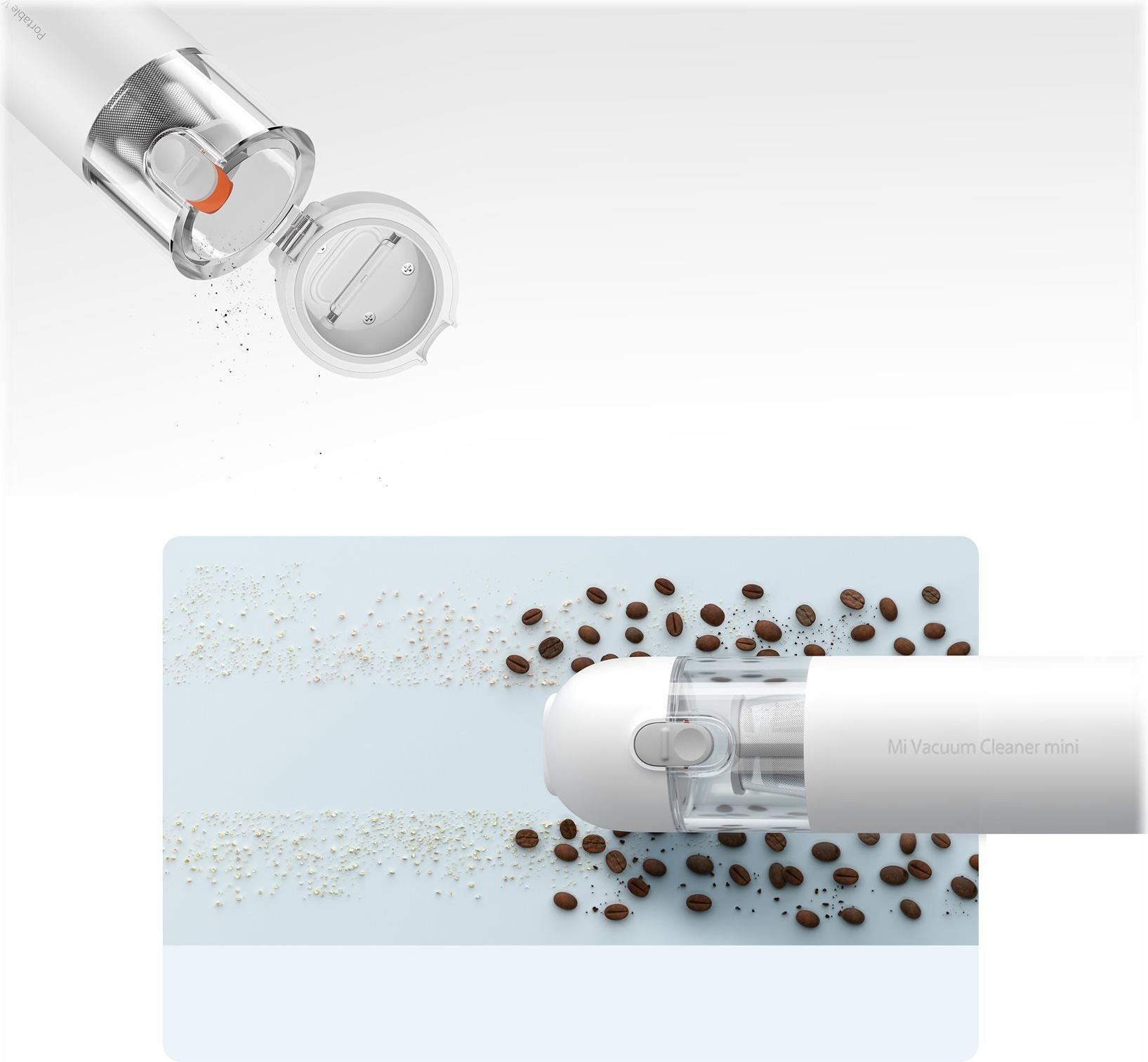 Xiaomi Mi Vacuum Cleaner Mini Handstaubsauger 13.000 Pa 40 W Weiß