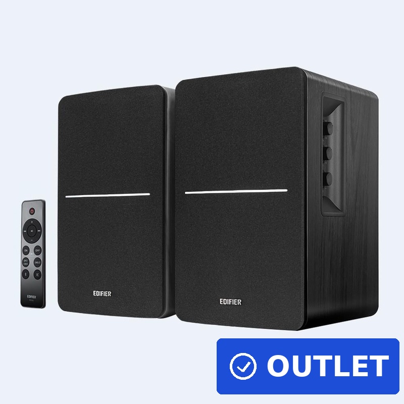 Edifier R1280DBs Schwarz Verkabelt & Kabellos 42 W (R1280DBS BLACK) (B-Ware)
