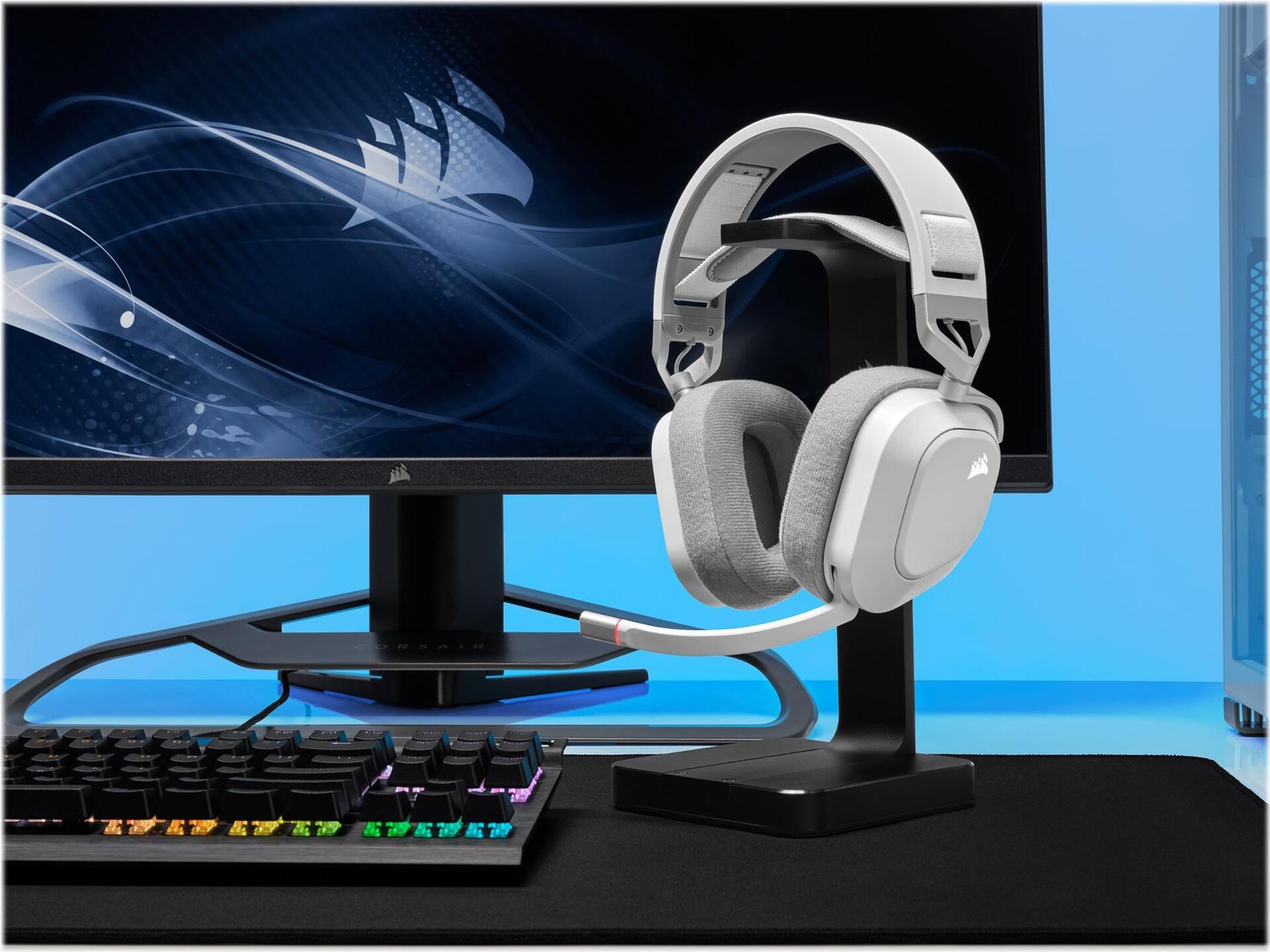 Corsair HS80 RGB USB Headset Weiß