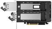 ToughArmor 2x M.2 NVME to PCIe 4.0 x8 card bifurcation w/tra (MB842MP-B)