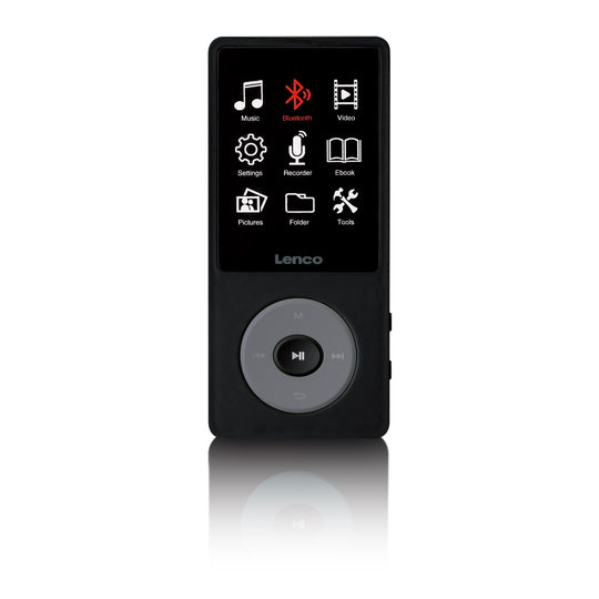 Lenco Xemio-860BK MP3-Player 8 GB Bluetooth 2,4" 18 h Schwarz