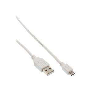 INLINE USB-Kabel Micro-USB Typ B (M) zu USB (M) (31750W)