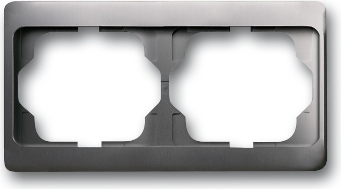 Busch Jaeger 1754-0-4374 Wandplatte/Schalterabdeckung Platin (1754-0-4374)