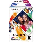 Fujifilm Instax Mini Art Spray Sheet (10pl) Sofortbildfilm 54 x 86 mm (16779809)