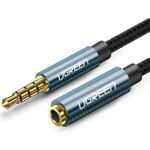 Ugreen Verlängerungskabel Adapter AUX Mini-Klinke 3,5 mm 2 m (blau) (40675)