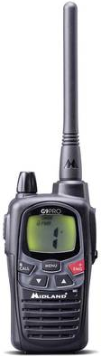 Midland G9 Pro Funksprechgerät 101 Kanäle 446.00625 446.19375 MHz Schwarz (C1385)  - Onlineshop JACOB Elektronik