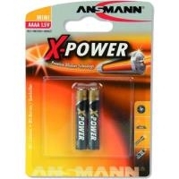 ANSMANN X-POWER Mini AAAA - Batterie 2 x AAAA Alkalisch (1510-0005)