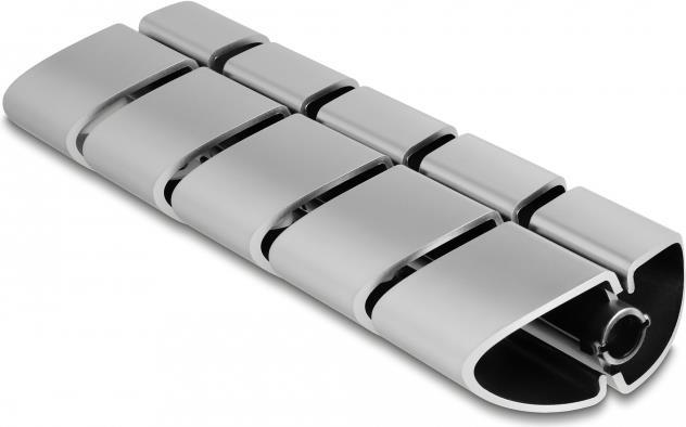 Delock Befestigungselement für Kabelkanal 75 x 45 mm 5 Stück silber (20802)